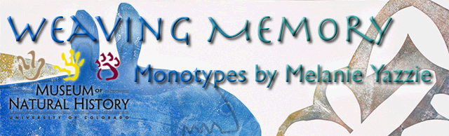 Weaving Memory: Monotypes by Melanie Yazzie