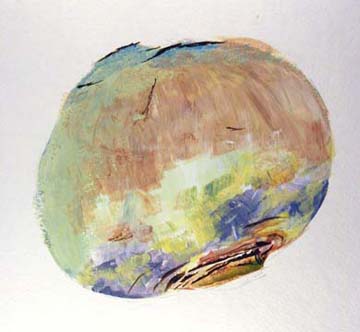 Painting of turnip