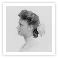 Ida Pemberton as a young girl