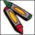 a couple of crayons