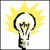 clip art of a light bulb