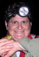 Ellen and a frog