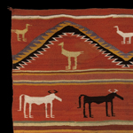 Thumbnail image of a Navajo rug from the museum's collections