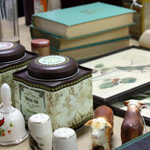 Thumbnail image of antique objects in exhibits department