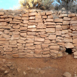 Thumbnail image of Ancestral Puebloan wall, part 3