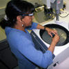 Picture of Karen Chin in lab